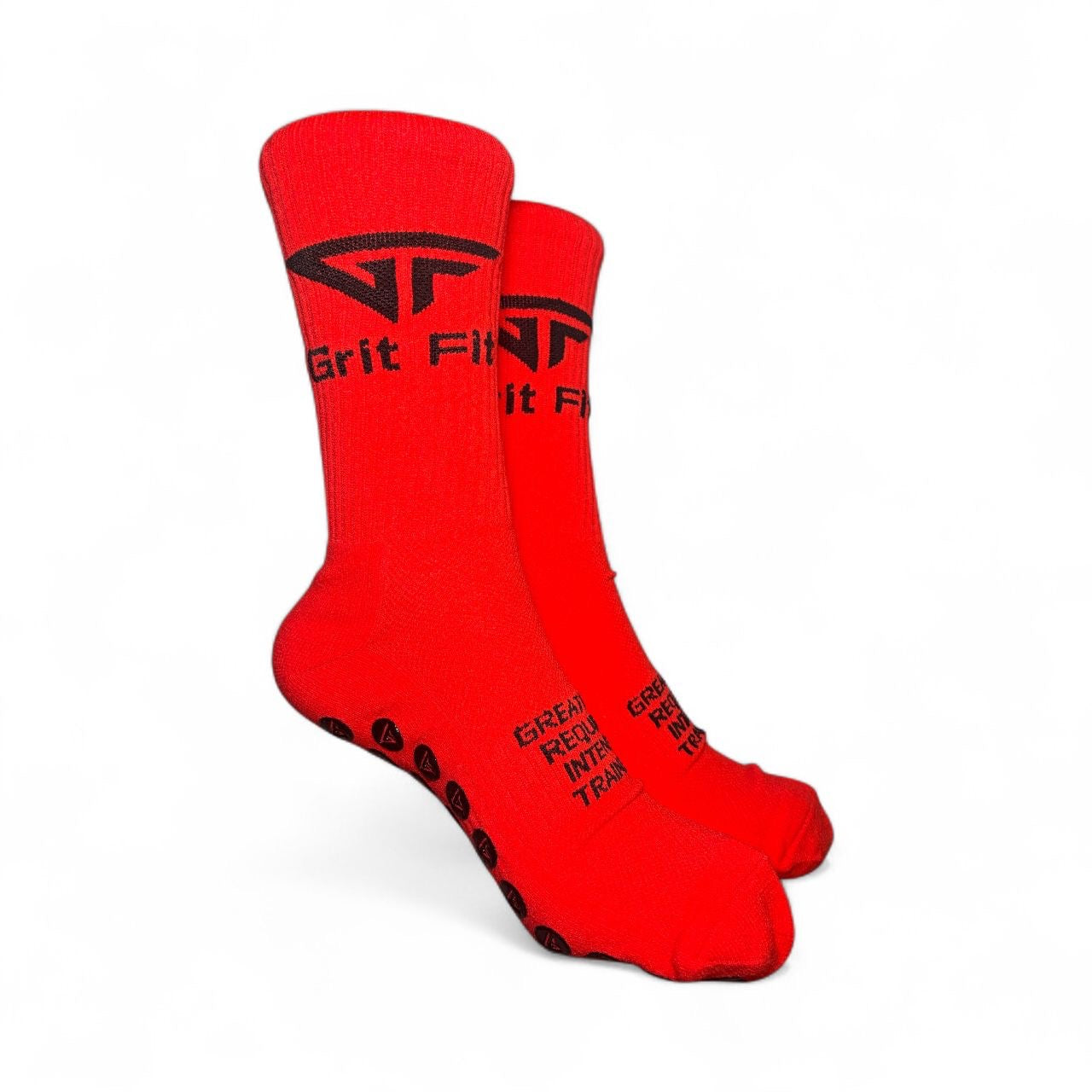 Precision MidCalf Grip Socks 2.0 Red