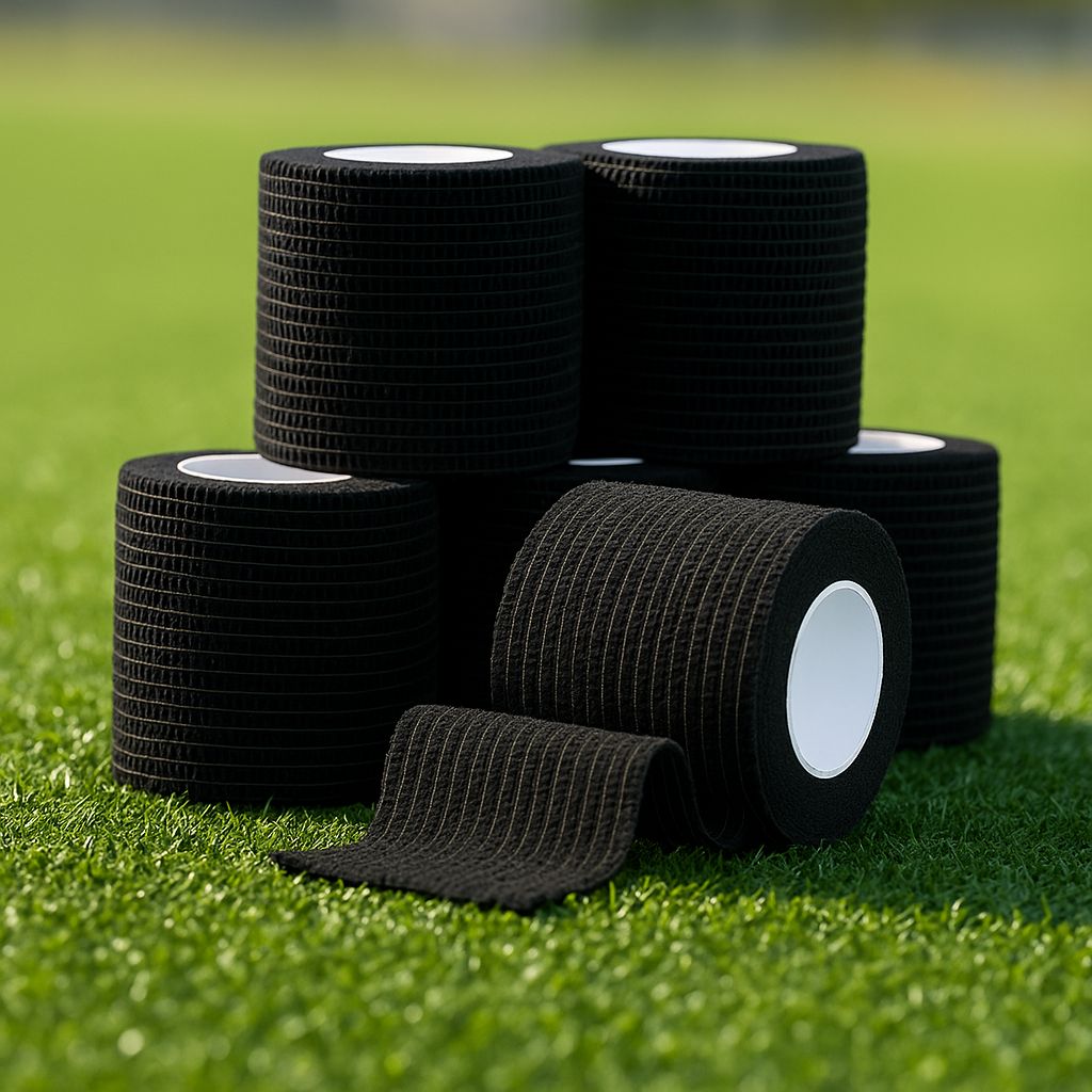 Self-Stick Sock Wrap - Black